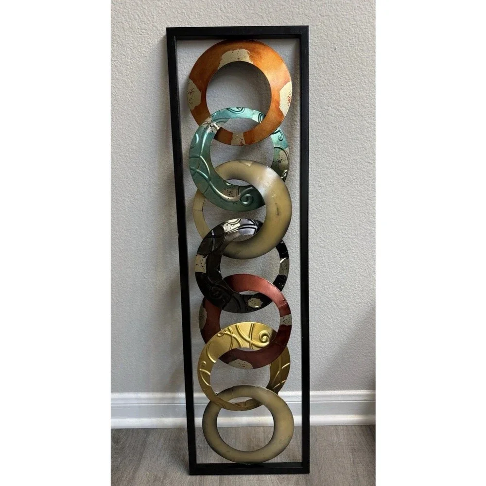 Lightweight Metal Home Wall Decore 35” *14*